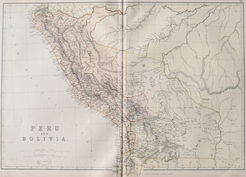 Peru and Bolivia 1882